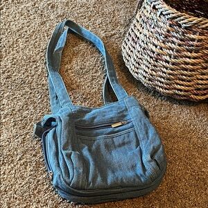 Stylish Blue Crossbody Bag